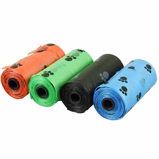 Компостируемый биоразлагаемый мешок для собачьих какашек для мусора, кошачьих какашек, собачьих отходов, сертифицированный по индивидуальному заказу, биоразлагаемый мешок для домашних животных