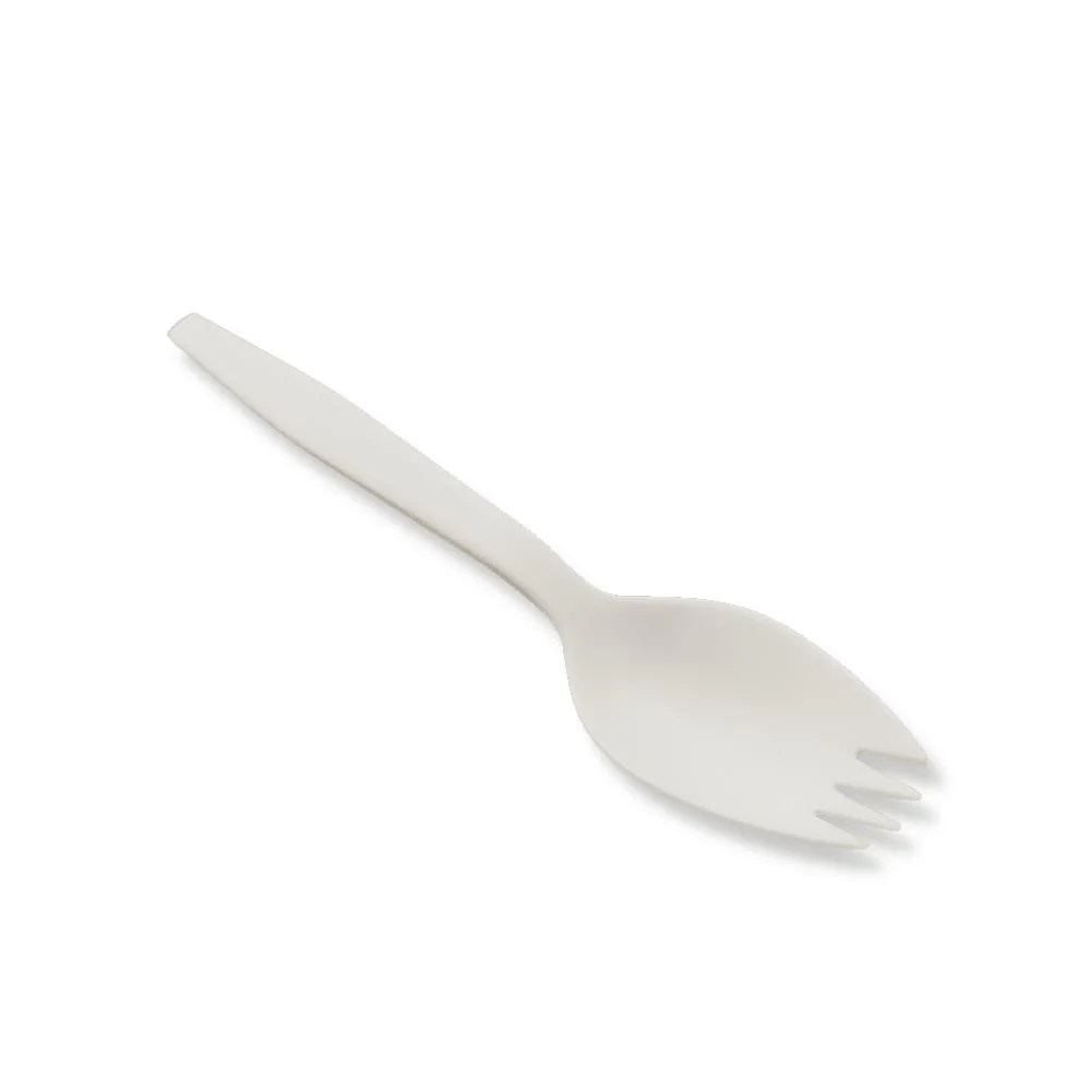 Fried Packaging PARA Comida China Cornstarch Durable Tableware Set Biodegradable Corn Starch Cutlery