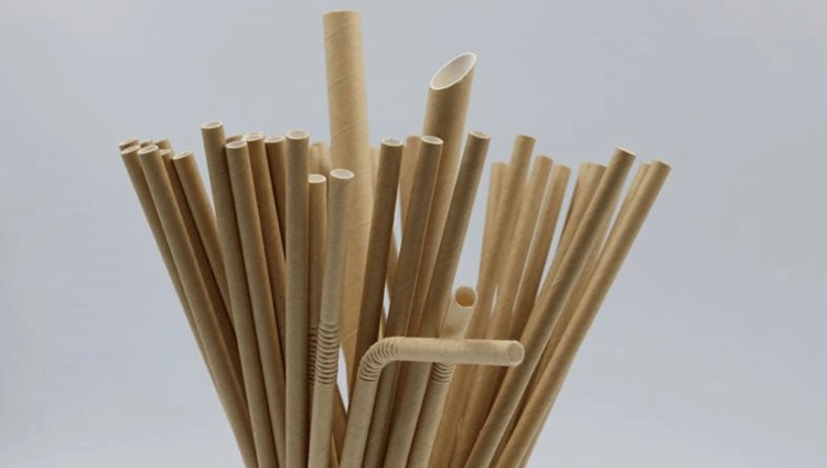 Splendid Durable Compostable Multicolored Pineapple OPP Bag Paper Straws for Restaurant Party (1 Carton = 10000PCS)