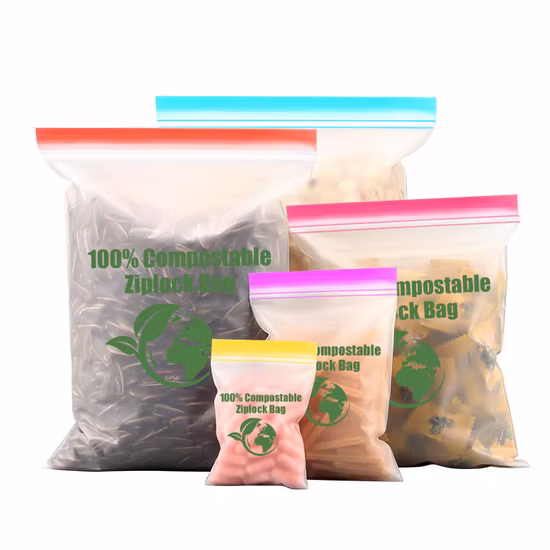 Eco Friendly Compostable Biodegradable Corn Starch /Pbat/PLA T-Shirt Shopping/Packing Bags Plastic Shopping Bag Ok Compostable